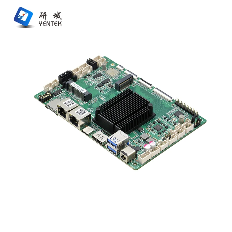 New Industrial Rockchip Android Motherboard RK3576 LPDDR4 4G EMMC 64G LVDS HD MIPI 2 RJ45 LAN WIFI 6 BT Single