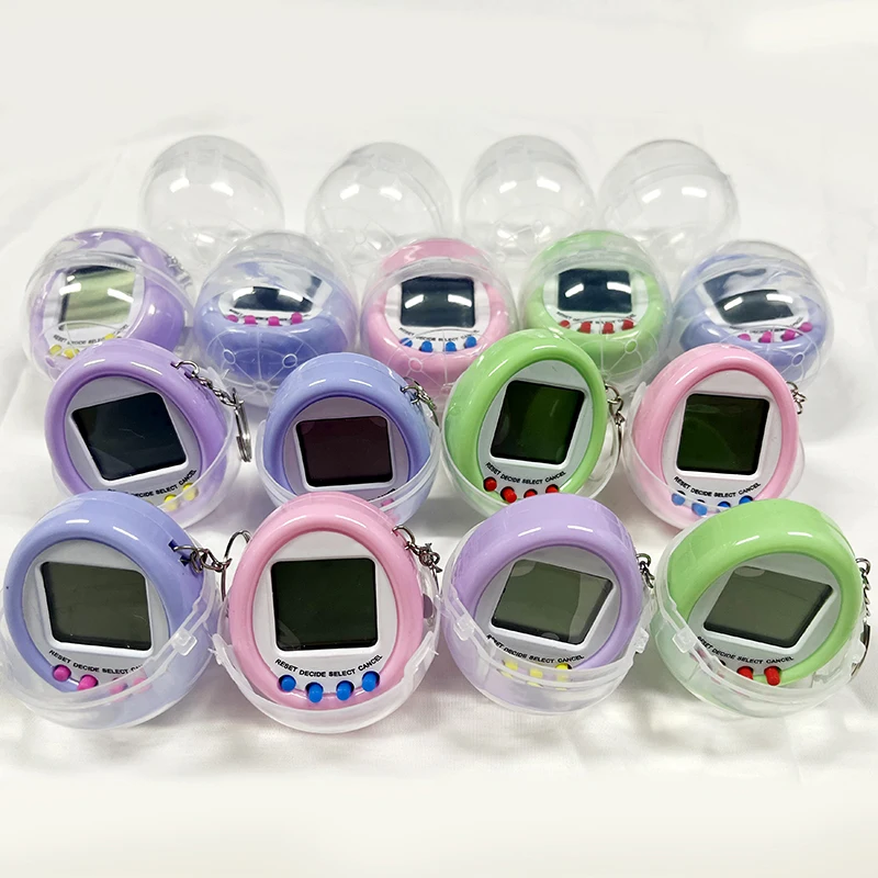 1PCS Novelty Funny Relaxing Toy Tamagotchi Electronic Pets Surprise Egg Capsule Egg Ball Model Puppets Toys for Kids Children