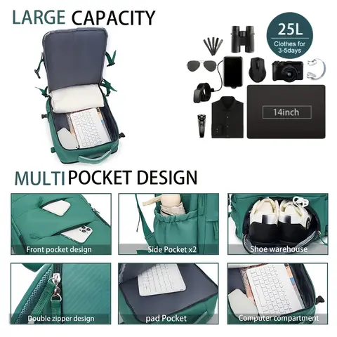 10 best sales flygplatsryggsäck - №10