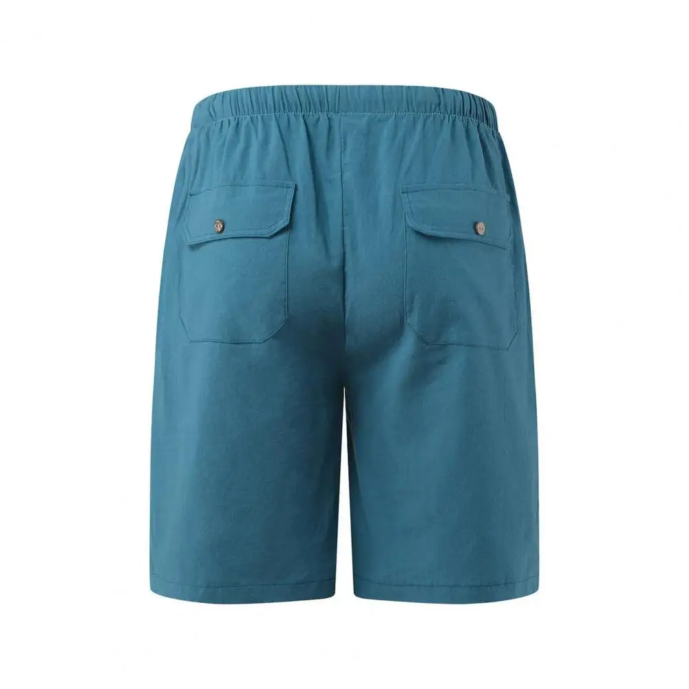 Shorts  Drawstring   Short Trousers Relaxed Fit Mid Waist Short Pants