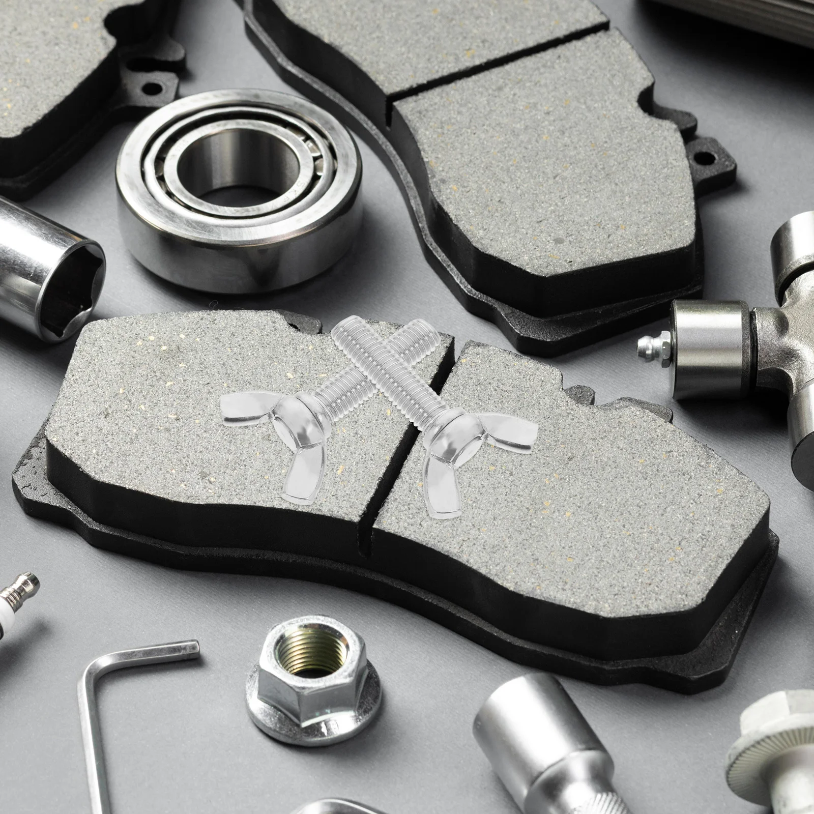 

10Pcs Stainless Screws M8x30 Thumb Hand Screws Butterfly Bolts for Furniture Assembly Mechanical Repairs Machine