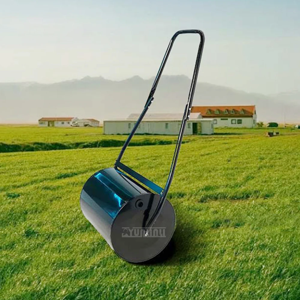 أداة طحن صغيرة سعة ضاغط العشب الأسطوانة اليد دفع طبل جزازة العشب