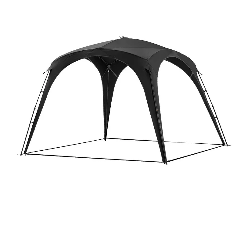 Outdoor One Bedroom Dome Tent Camping Sunshade Weatherproof Oxford Fabric Single Layer Quick-opening Awning
