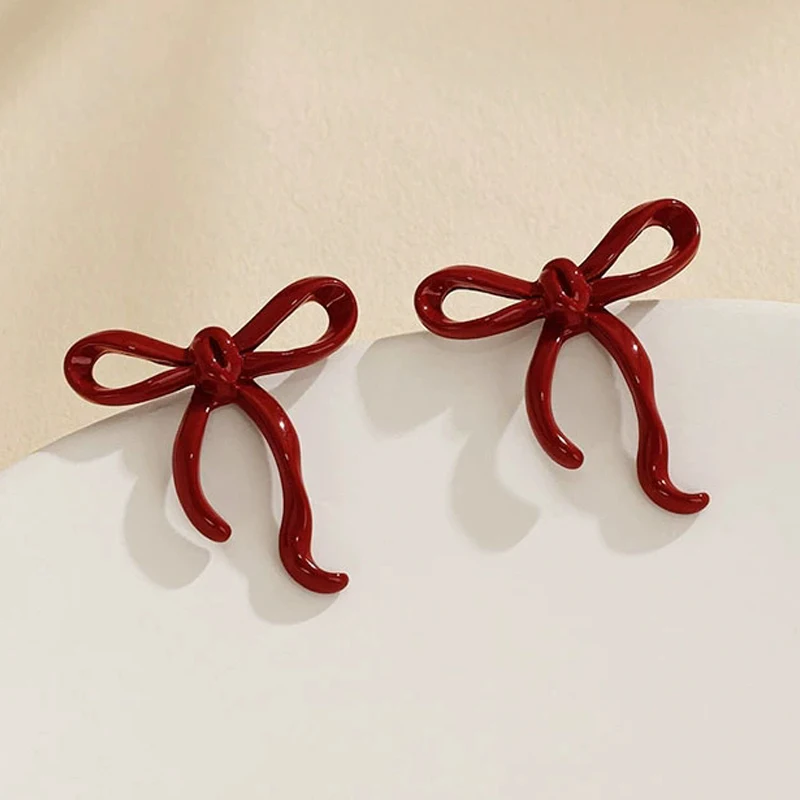 Милые-серьги-гвоздики-с-бантом-для-девочек-для-женщин-свадебная-вечеринка-модные-винно-красные-серьги-с-распылителем-полые-геометрические-серьги-ювелирные-изделия-подарок
