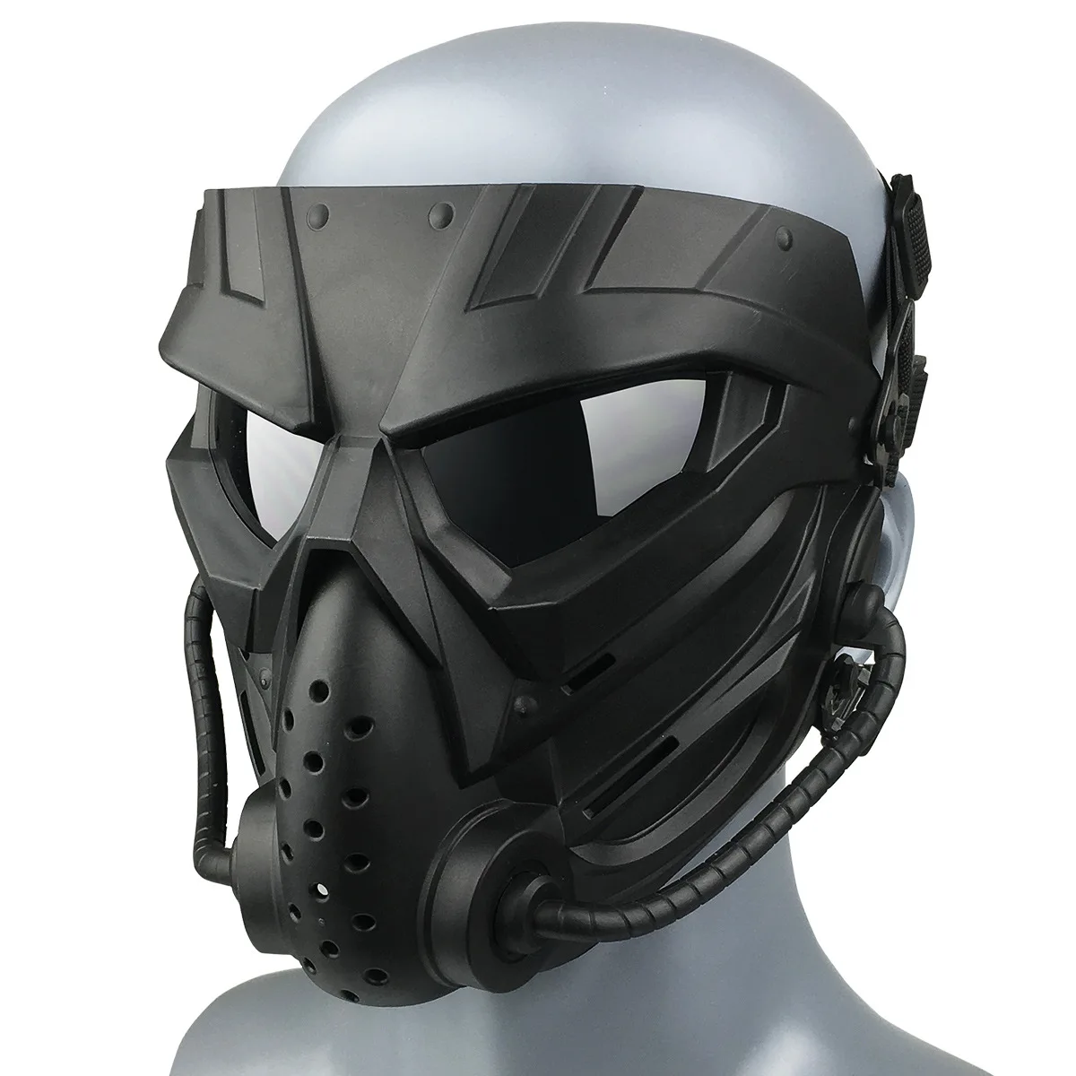 

Outdoor Riding Mask, Wear-Resistant Tactical CS Cosplay Halloween Full Face Masks for Adult Man Ball Attire