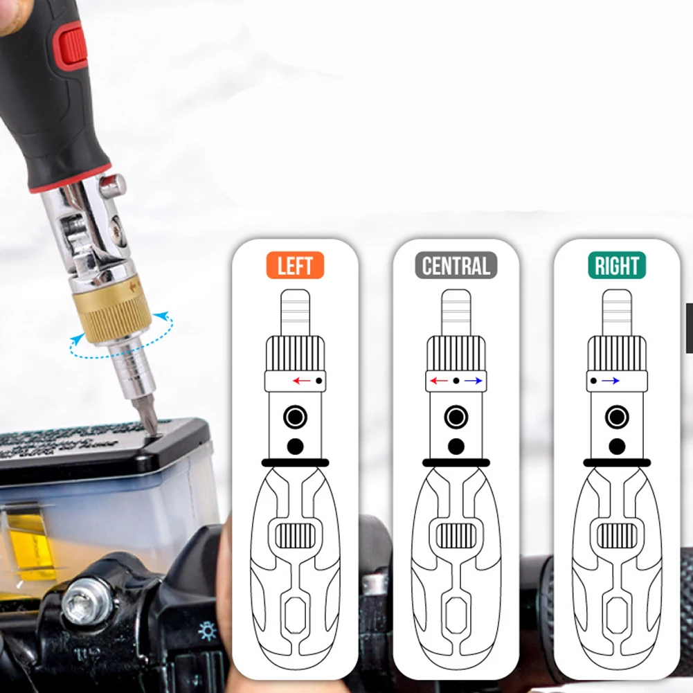 

Многофункциональная многоугольная бытовая отвертка с храповым механизмом 10 в 1 — универсальный набор отверток для различных инструментов