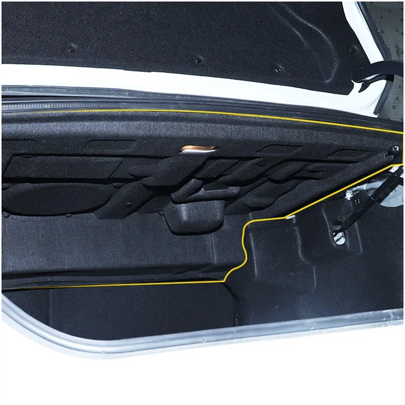 Car Trunk Insulation Cotton Soundproof Cotton Carpet Sticker Pad for Toyota Camry 8th 2019 2020 2021 2022 2023