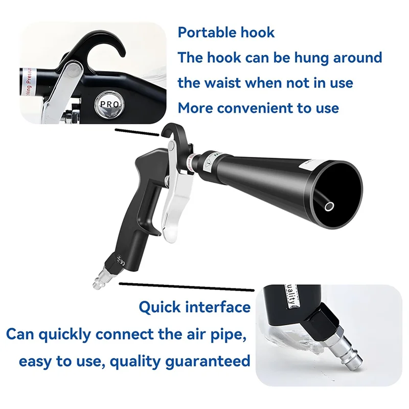 

A84E-Tornado Car Cleaning-Gun, Air Dryers,Blowers & Blades, Tornado Air Gun, Tornado Dry Cleaning Gun,Use With Air Compressor