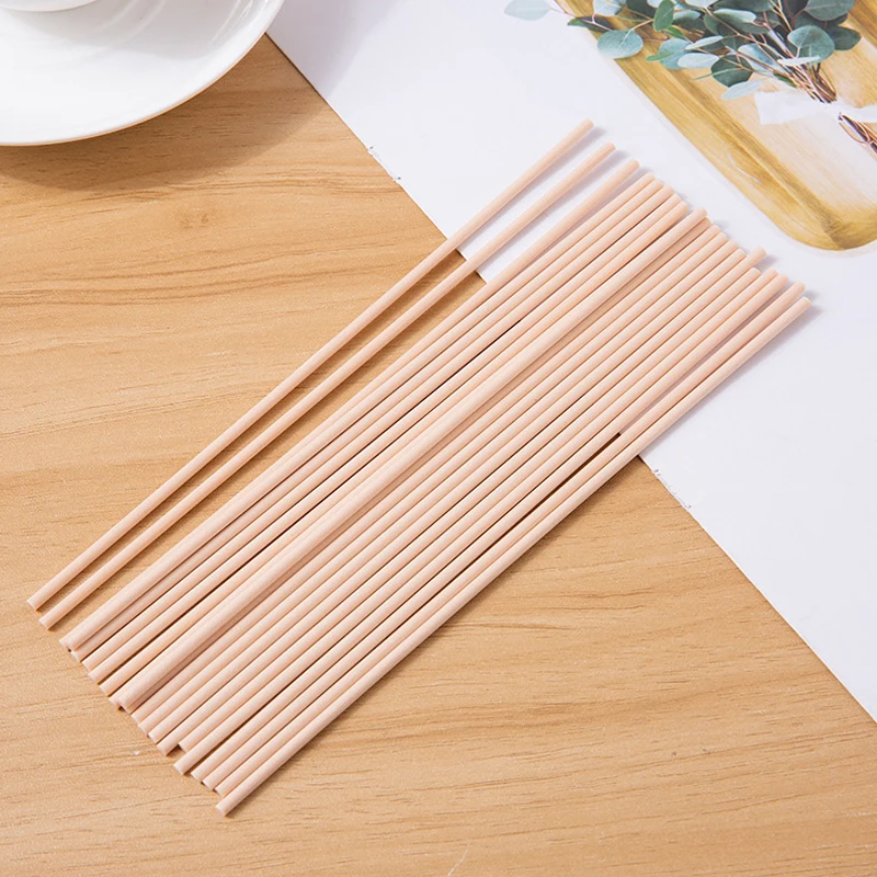 25 sztuk 3mm dyfuzor trzcinowy wymiana kij DIY Handmade Home Decor bardzo gruba Rattan Reed Oil dyfuzor Refill Sticks