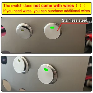 Edelstahl -Metallkippschalter, 2 Positionen, Autokehlederschalter, Ein- und Ausschalten, 3 Stifte, 12 V, 20A, 22 mm, automatische Verriegelung, 220 V, 15a 8 Hauptverkäufe Edelstahl Botao 12V - №4