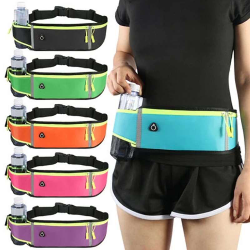 Bolsa de cintura para homens e mulheres, Sports Fanny Pack, Celular, Corrida, Jogging, Corrida, Bolsa, Hidratação, Bolsa de ciclismo, Bolsa de cinto