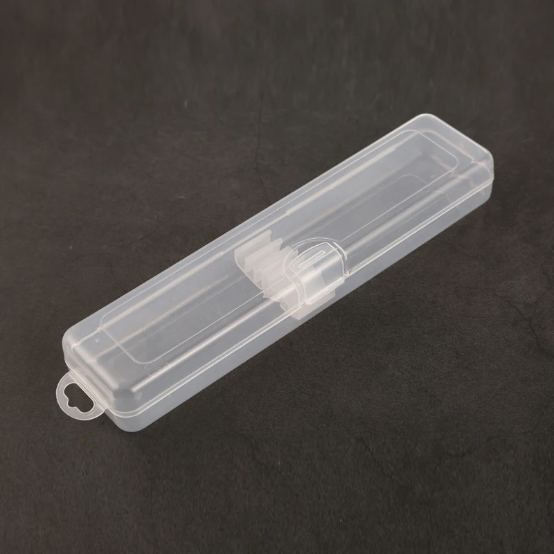 Transparent Flip Portable Tableware Storage Box For Cutlery Kit Travel Tableware Case Packaging Chopsticks Spoon Storage Box