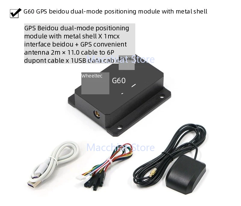 وحدة تحديد المواقع المزدوجة الوضع GPS Beidou BD G60/G70 عالية الدقة GNSS المشتركة الأقمار الصناعية ROS روبوت STM32 #2