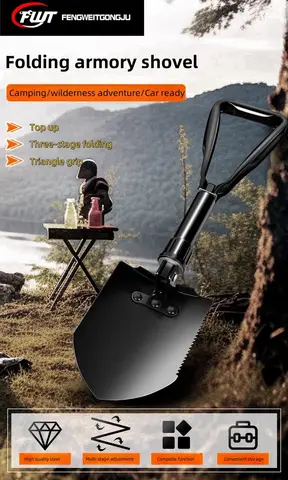 12 best sales सामरिक फावड़ा - №2