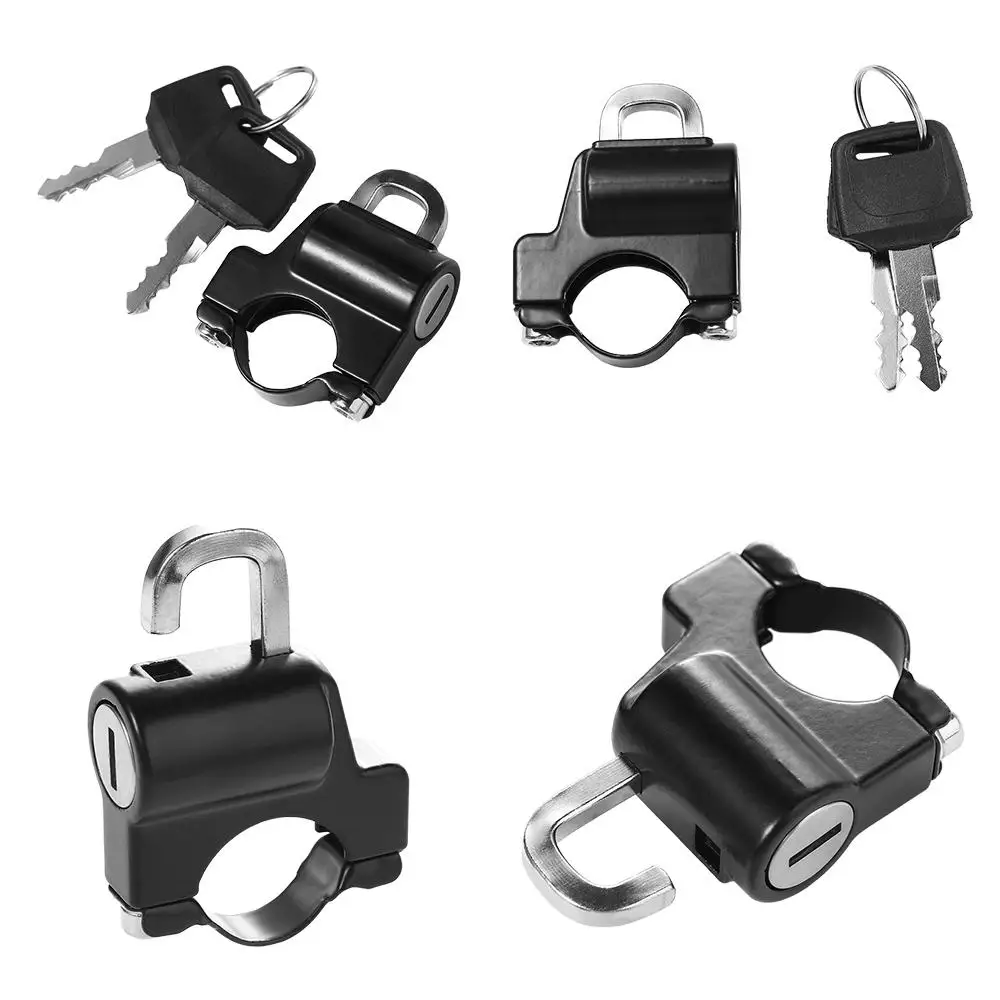 22-26mm Motorbike Anti-theft Helmet Lock Helmet Hook Motorcycle Handlebar Lock