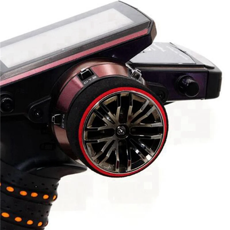 AS96-8X RC سيارات الارسال عجلة القيادة رغوة قبضة اليد عجلة الإسفنج ل TRAXXAS Futaba 3Pv FS GT2