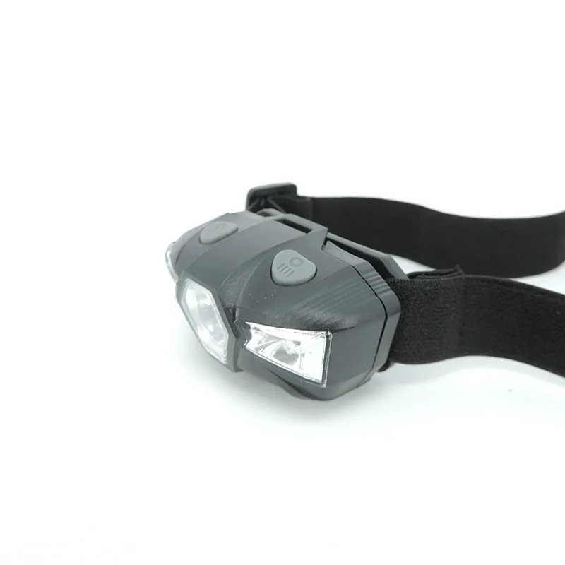 Powerful 2023 5 Modes Mini 3 Led AA Headlamp Headlight 1000lm bright Frontal Head Light Torch light Red White Lamp Camping