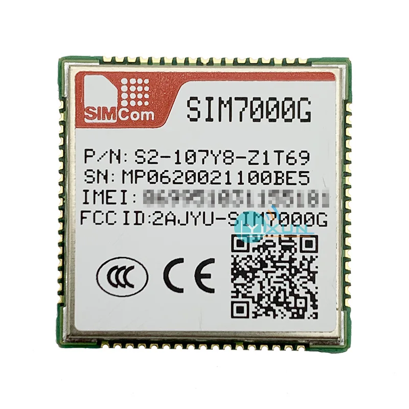 

SIMCOM SIM7000G Global Band Cat-M NB-IoT GSM Module B1/B2/B3/B4/B5/B8/B12/B13/B17/B18/B19/B20/B25/B26/B28/B39 850/900/1800/1900M