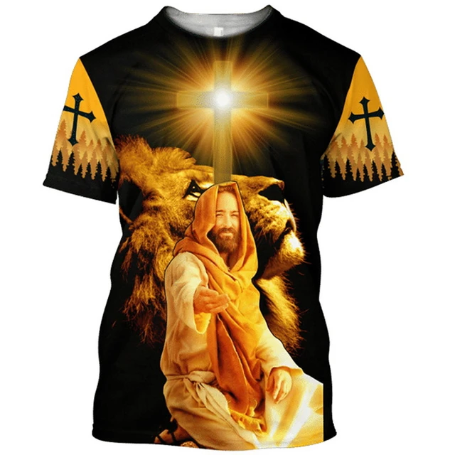 Camisetas de cristo sale