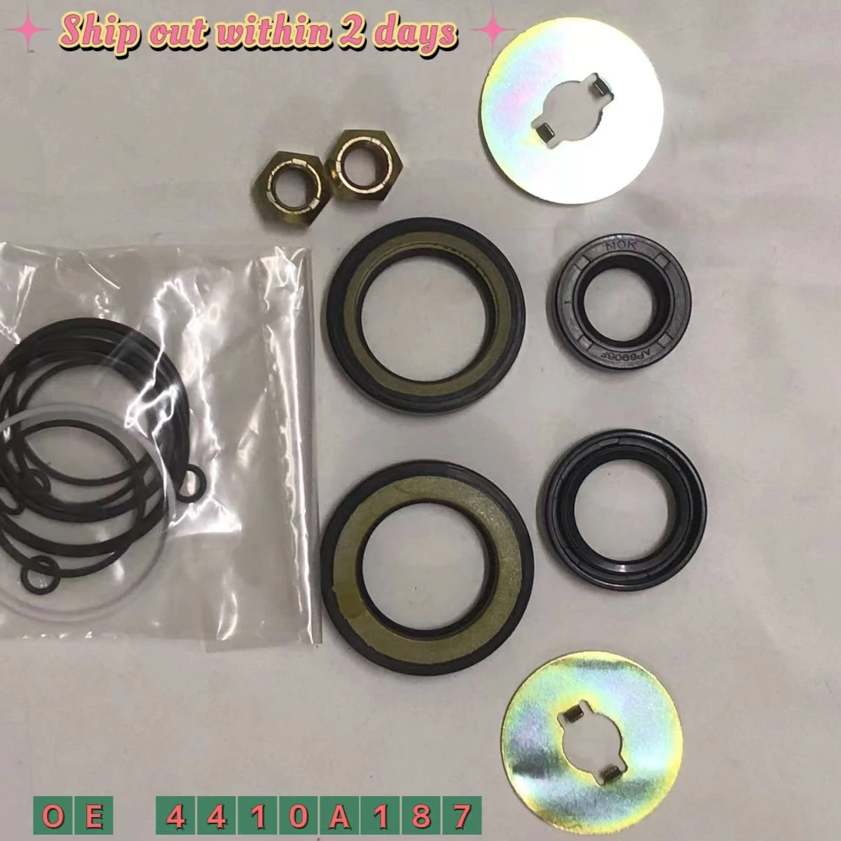 4410A187 Car Steering Gear Rack Repair Seal Kit for Mitsubishi Pajero Sport L200