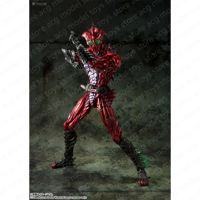 In Stock Original Bandai SIC RB Tokusatsu Masked Rider Amazon Alfa OMEGA  Action Figure Toys Collection Model Gift