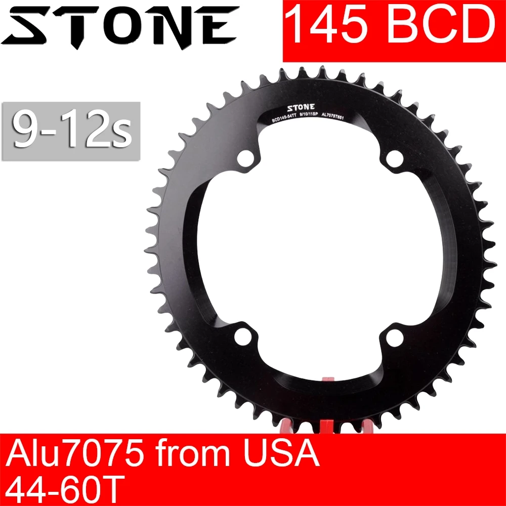 Stone 145BCD Chainring Round Oval 11s CP Crankset for Campagnolo 9 10 11 12 Speed