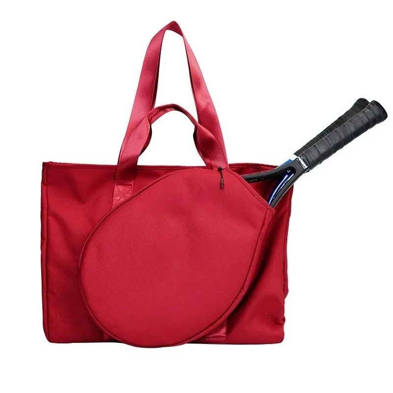 Sports travel bag, badminton racket bag, large-capacity messenger handbag, tennis bag. view 6