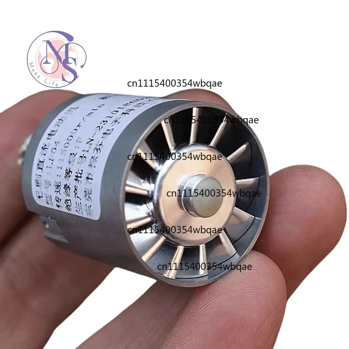 ZOCI-115000RPM Micro Brushless Fan Motor, DC310V 95W Aluminum Impeller For Hair Dryer Replacement Parts