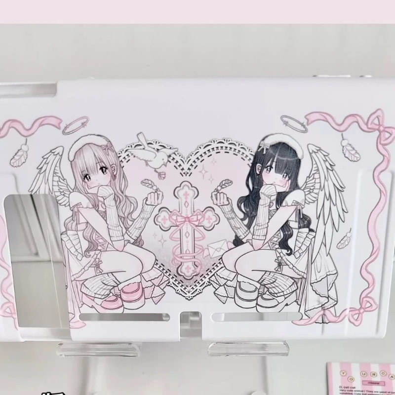 Etui ochronne Angel Girl Switch, miękka obudowa ochronna na kontroler NS2 NSOLED — zdjęcie produktu 4