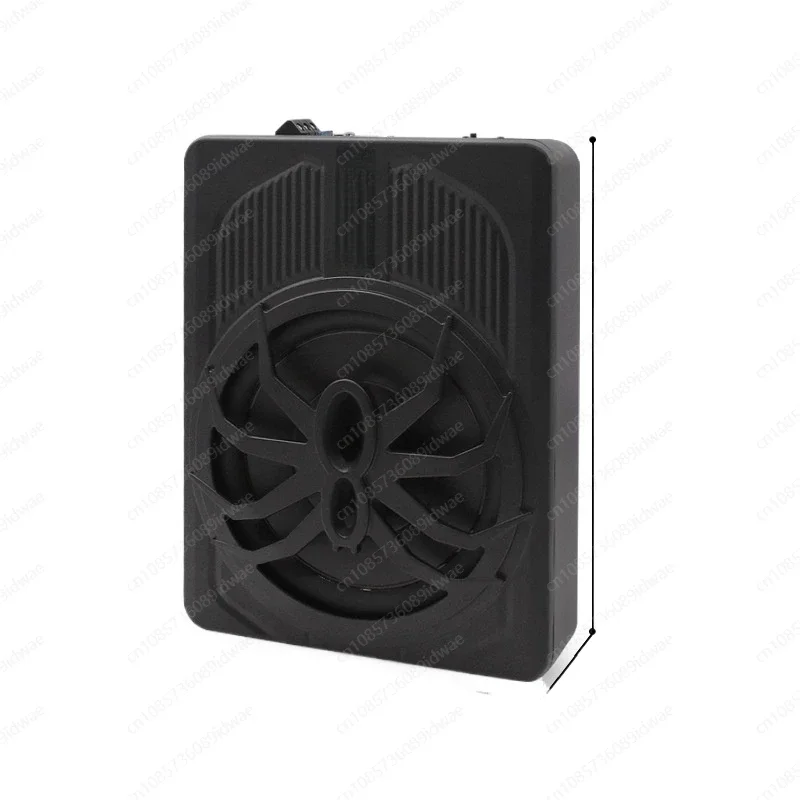 12V Car audio modification 10 inch active high-power pure bass car ultra-thin subwoofer under the seat 800W