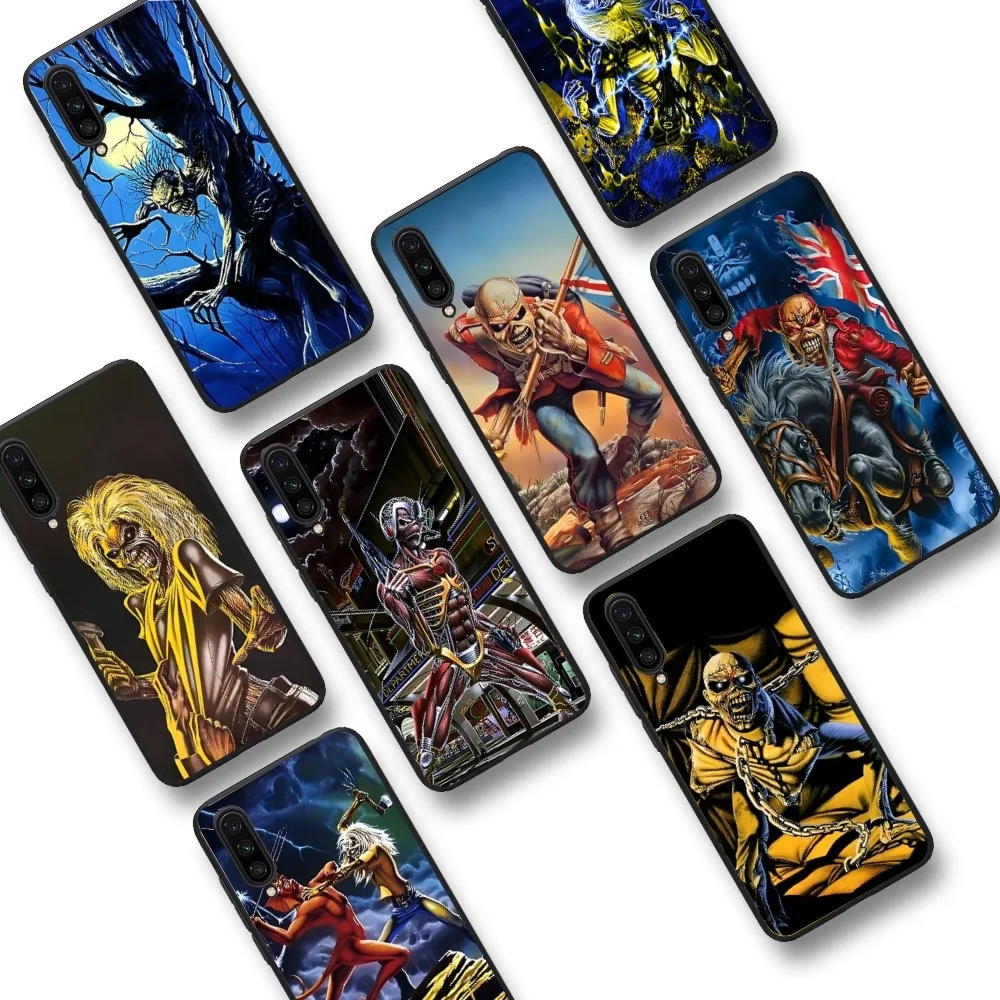 S-Skele-ton Rock-Band Phone Case For Xiaomi Mi 5X 8 9 10 11 12 lite pro 10T PocoX3pro PocoM3 Note 10 pro lite