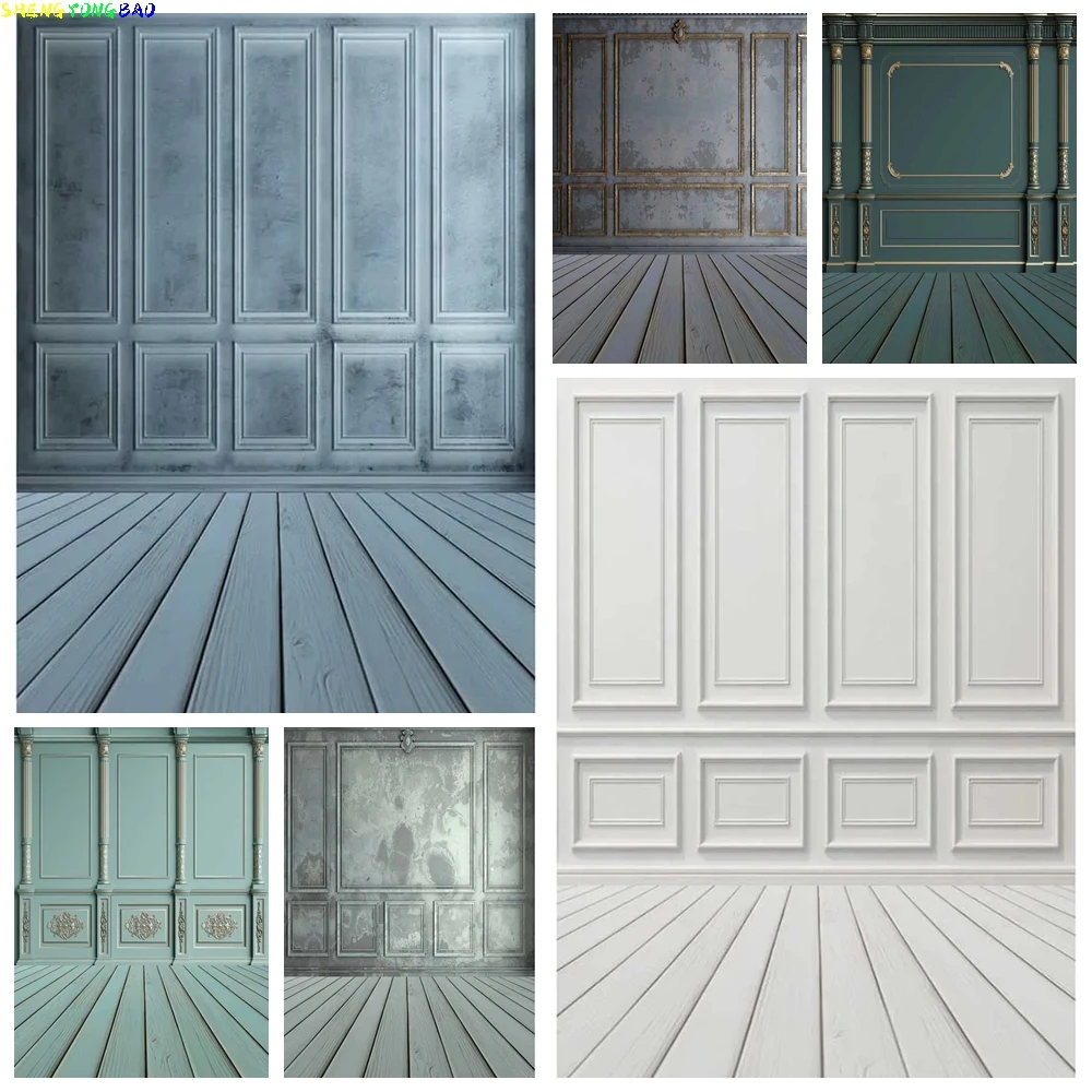 

Vintage Living Room Photo Studio Wall Backdrop Photography Wallpapers Background Professional Shooting Props Supplies