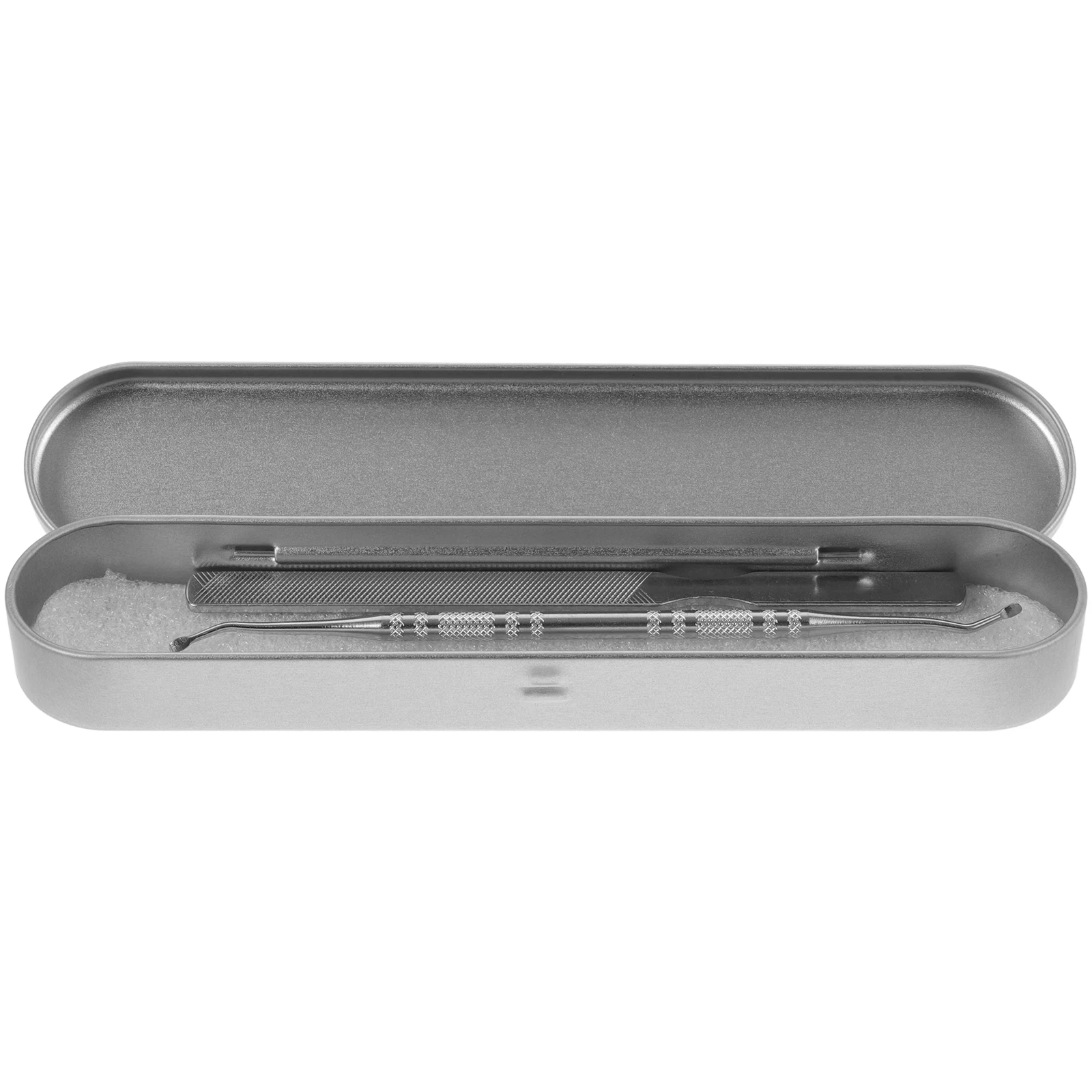 

Three Piece Manicure Set Nail Tools Travel Pedicure Kit Women Finger Trimmer Storage Box Stainless Steel Quality Foot Care