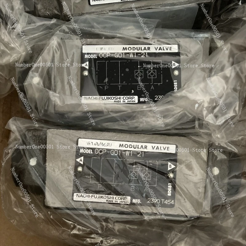 OCP-G01 G03 Pilot Operated Check Valve W1 B2 A1 A2 B1 W2 21 50 J50 Hydraulic Lock Valve