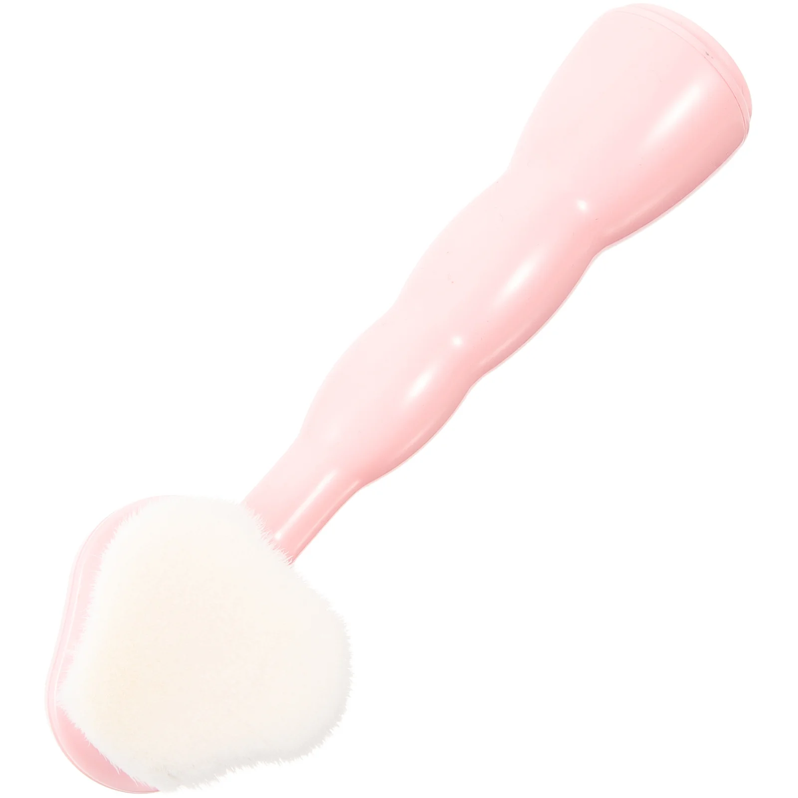 Escova de limpeza facial, material flexível e flexível, limpador de rosto doméstico, leve, portátil, escova facial para mulheres, esfoliante