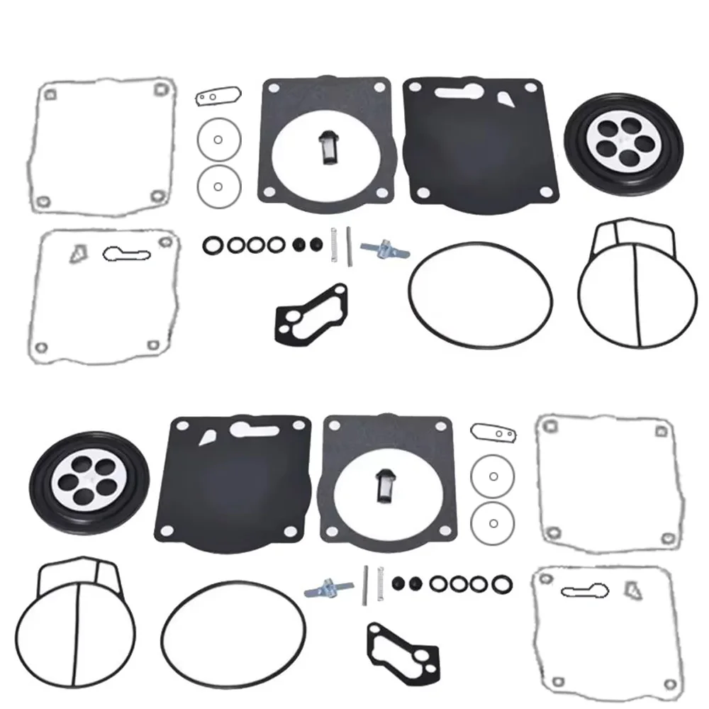 2-teiliger Vergaser-Reparatursatz passend für Sport LE XP LTD RX GSX GTX LRV Sea Doo Sbni Dual 947 951 1997 1998 1999 2000 2001 2002 2003 – Detail 1