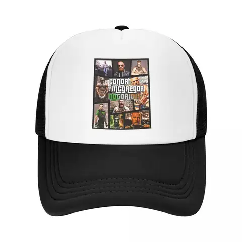 Conor McGregor Boxing King Baseball Caps Mesh Hats Sun Caps Fashion Adult Caps