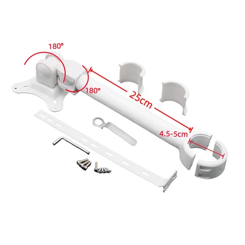 Imagen 2 del producto 1 Juego de soporte para cámara Dental Intraoral, soporte de brazo para Monitor LCD de Metal de 45/50mm para accesorios de unidad de sillón Dental