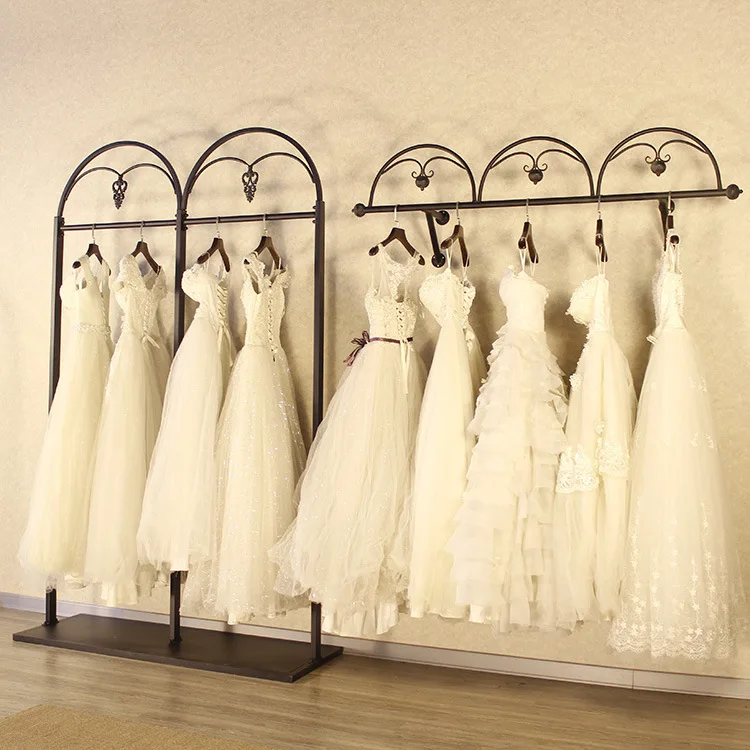 Wedding Dress Display Rack: Women's DressDress QipaoRack, Wedding DressRack, Floor-standing SkirtRack, Large LongDress Rack