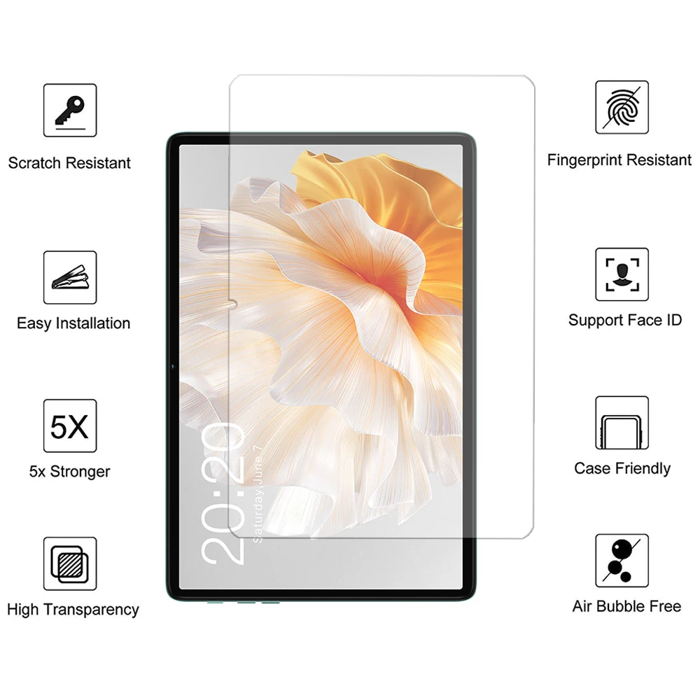 3PCS Glass screen protector for Teclast M50HD/M50 HD 10.1\'\' M50 pro Tempered 3 packs protective tablet film