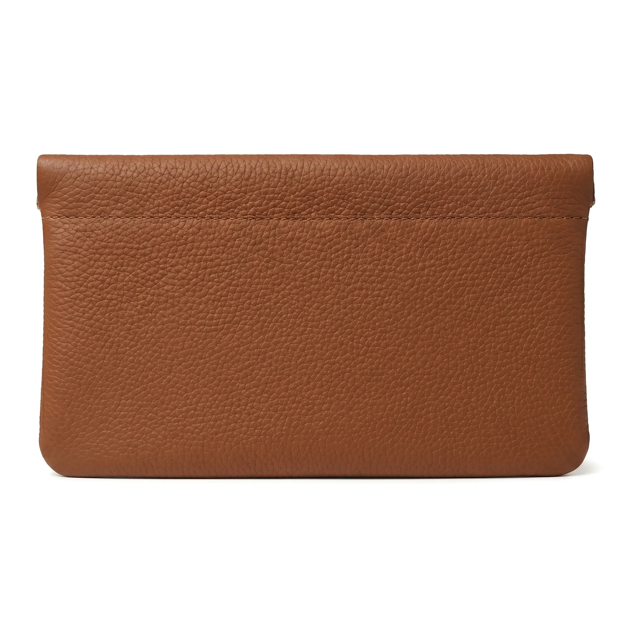 Pomelo Best Litchi Grain Leather Magnetische Schnapptasche für Damen und Herren, große Geldbörse