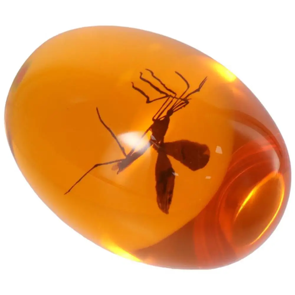 

Mosquito Paperweights Wonderful Collection 3D Ornament Amber Unique Design Desk Accessories Home Decor