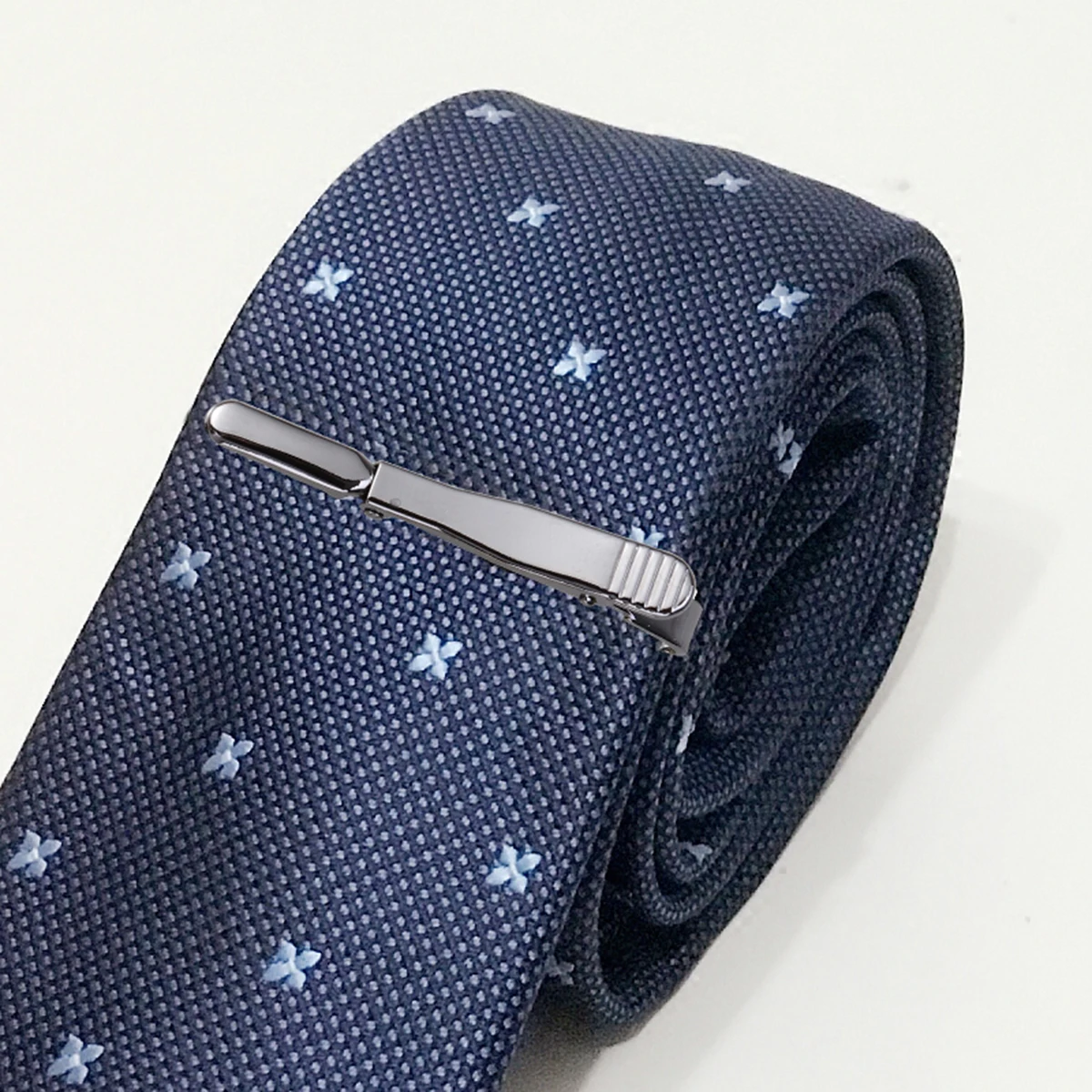 

3pcs Men'S Tie Clip Solid Copper Durable Rust Resistant Glossy Finish For Business Formal Wear Silver Black Gold