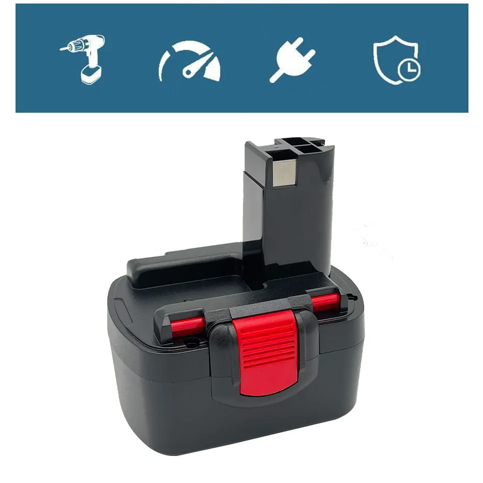 For Bosch 14.4V 4.8AH/6.8AH/9.8AH Battery For Bosch D70745 2607335273 BAT038 BAT040 BAT140 BAT041 Power Tool Battery