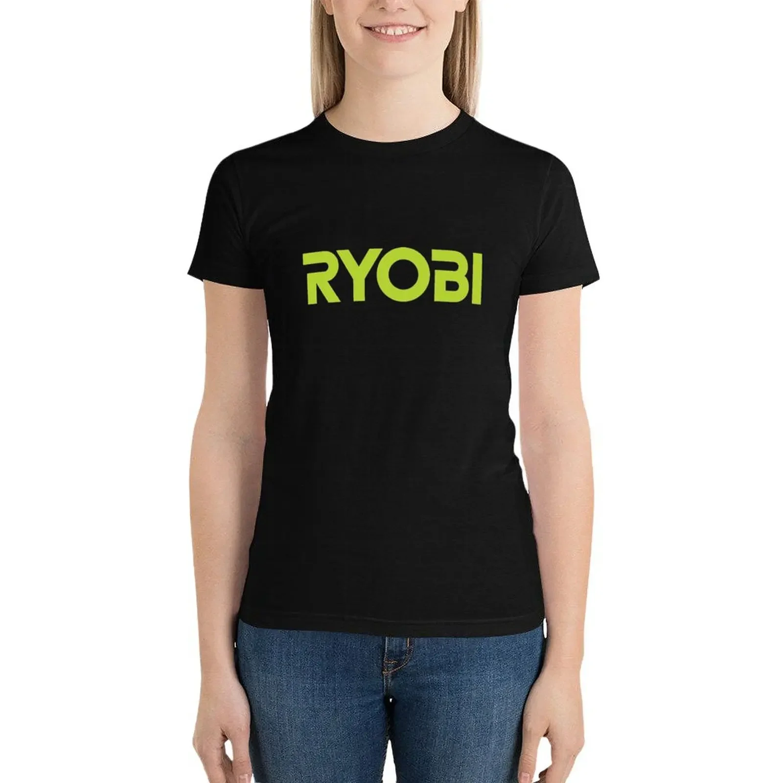 

Ryobi Tools T-Shirt hippie clothes Short sleeve tee kawaii clothes tops clothes for woman