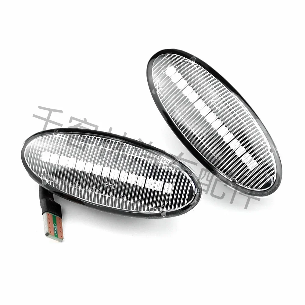 مناسبة لنيسان ليوي، X-Trail، X-Trail، Cube Juke Micra، أضواء حافة لوحة الأوراق المتدفقة، إشارات الانعطاف الجانبية