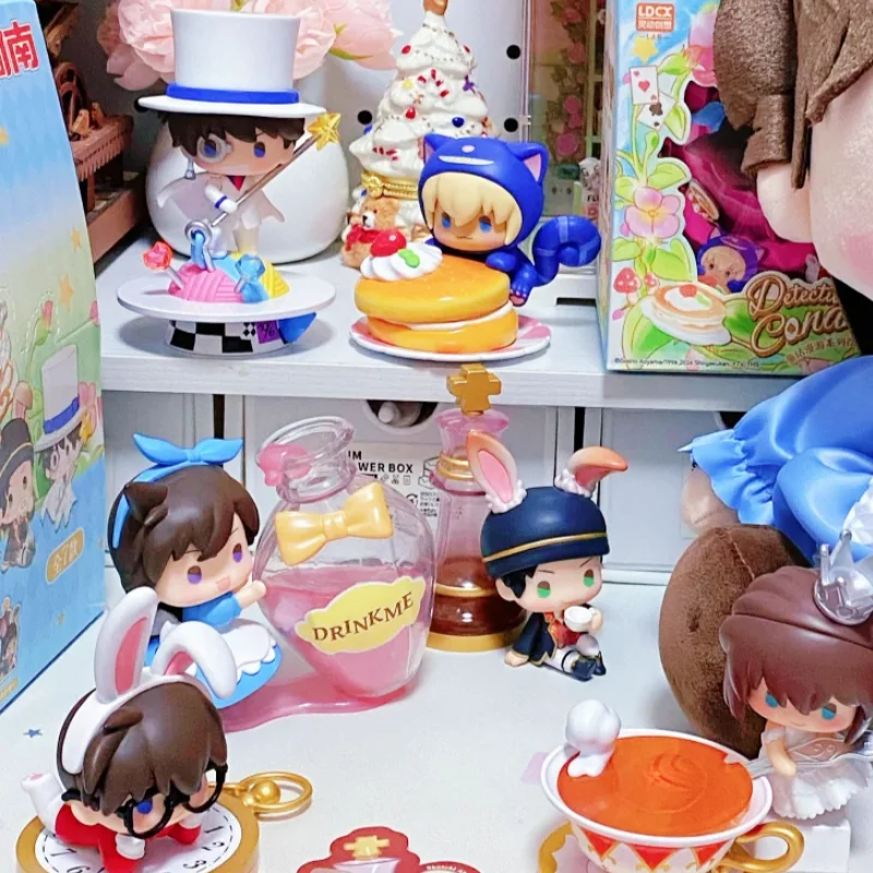 

Ldcx Detective Conan Fairy Tale Roaming Series Blind Box Anime Decorations Desktop Decors For Collecting Holiday Surprise Gifts