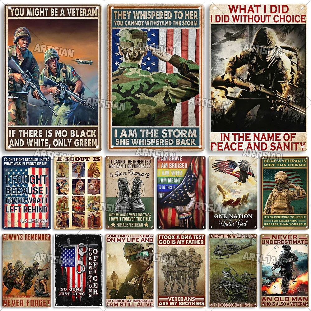 علامة القصدير جندي الزخرفية لديكور الجدار ، الجيش الحرفي ، لوحة معدنية ، الوطنية الحرب ، المرآب ، بار ، حانة ، نادي ، فندق ، مطبخ ، منزل