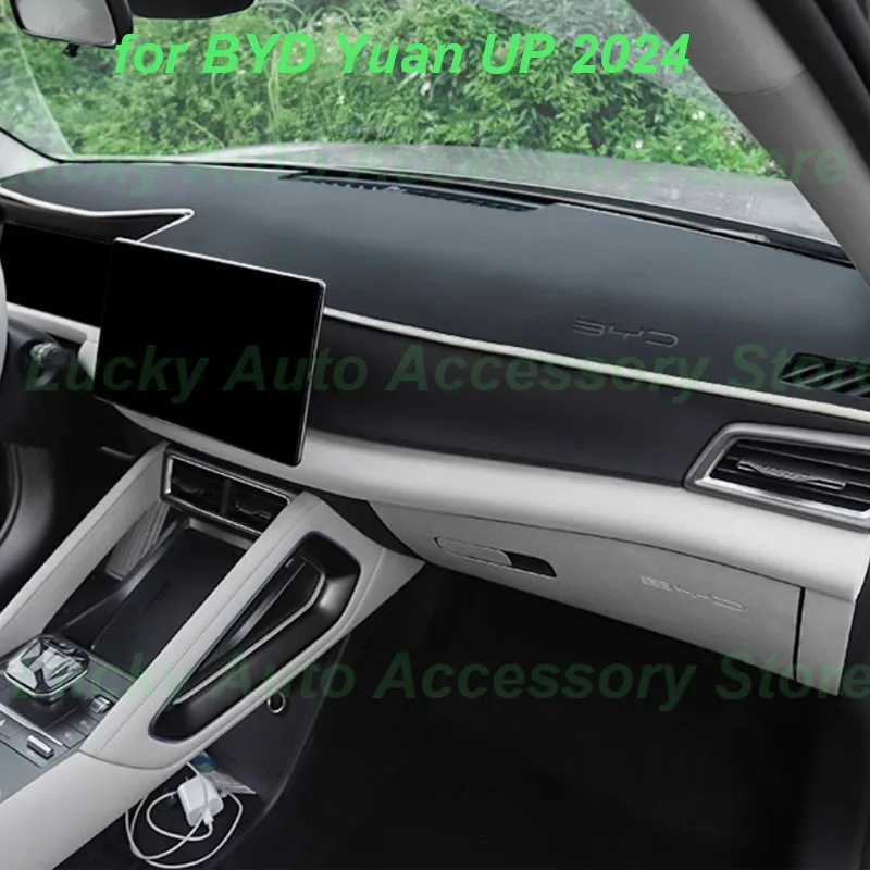 

Car Light-proof Pad for BYD Yuan UP 2024 Car Dashboard Pad Sunshade Pad Instrument Desk Light-proof Cover Interior Accessories