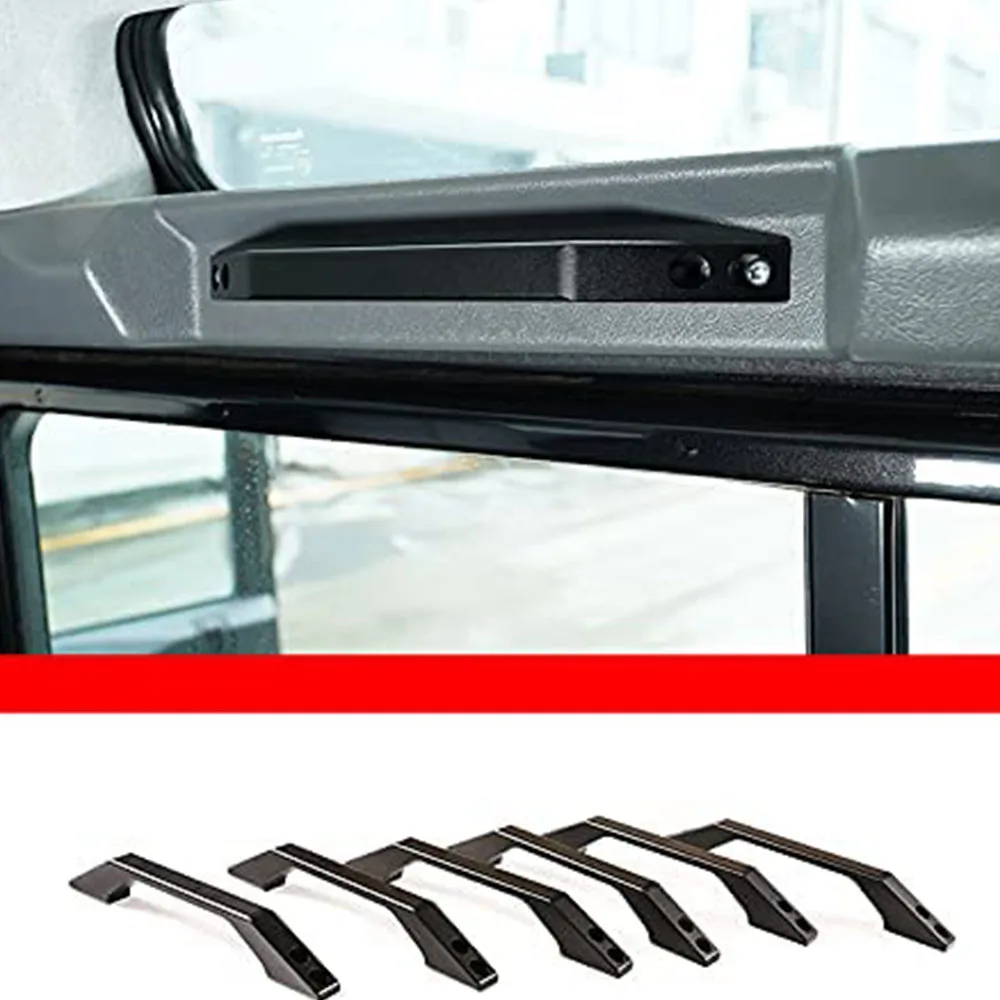 

Aluminum Alloy Car Front Rear Door Roof Grab Handle For Land Rover Defender 90 110 130 2004-2018